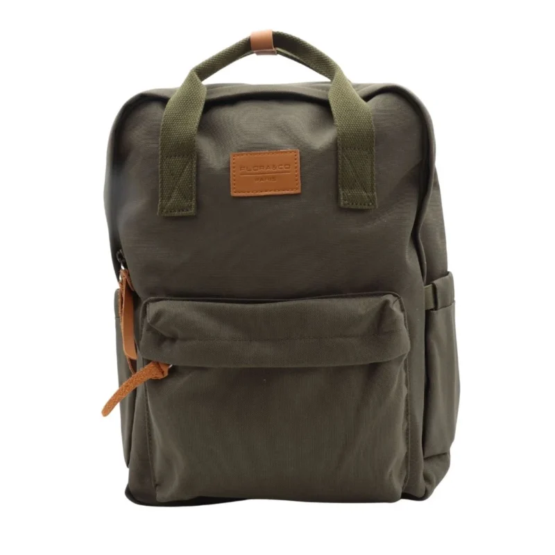 P398- Sac à dos Flora&Co - kaki - taille-unique