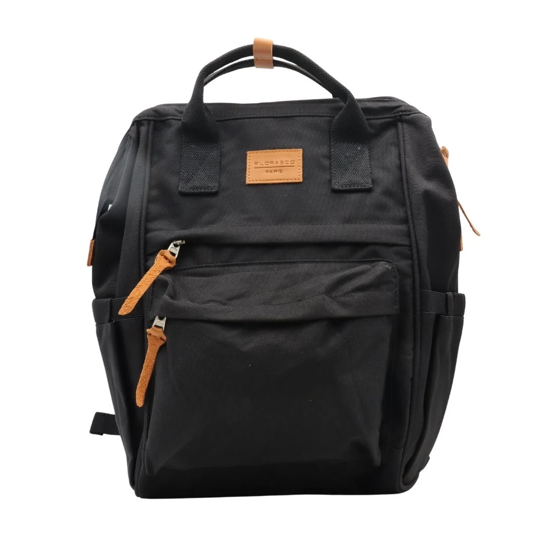 P400- Sac à dos Medium Flora&Co - noir - taille-unique