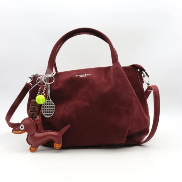 P386- Sac bourse - bordeaux - sans-taille