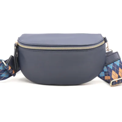 P409- Banane Flora & Co - marine - taille-unique