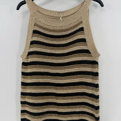 I944 - Débardeur Lurex (Tu) - noir - taille-unique