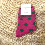 Chaussettes pailletées femme « Amoureuse »