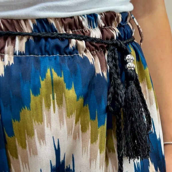 L755- Pantalon ZigZag (TU) - marine - taille-unique