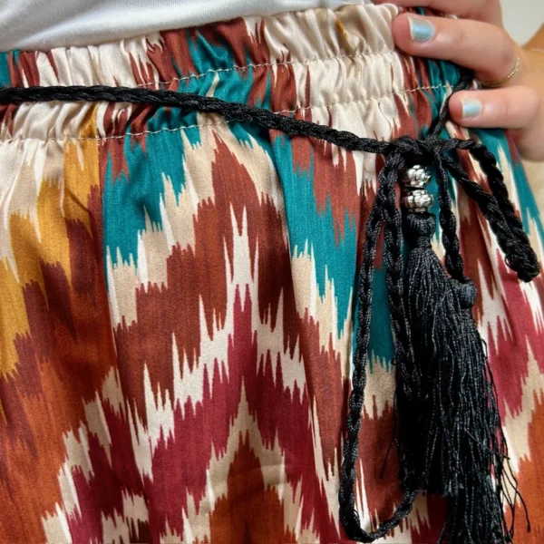 L755- Pantalon ZigZag (TU) - rouille - taille-unique