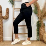 Pantalon Tailleur Taille Haute (T36-T40) - noir - 40