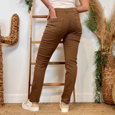 N014- Jean Slim Voggo (T42-T52) - camel - 50