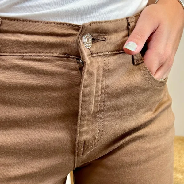 N014- Jean Slim Voggo (T42-T52) - camel - 50