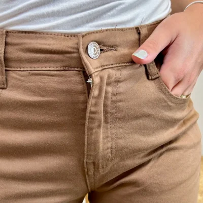 M980- Jean 7/8ème Voggo (T42-T50) - camel - 50