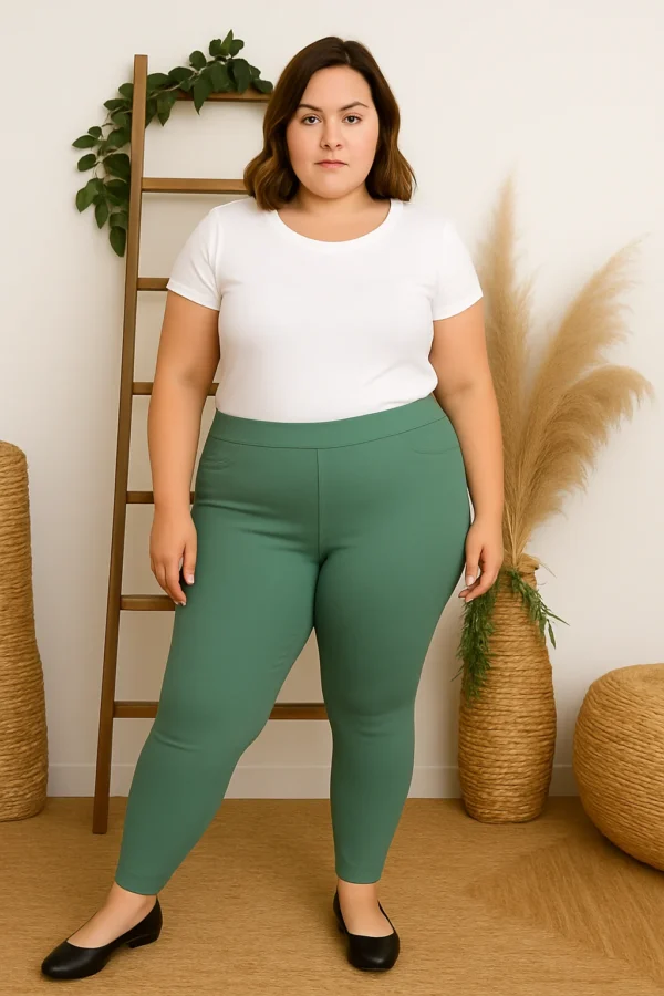 R273- Tregging Christy (T42-T52) - vert-celadon - 52