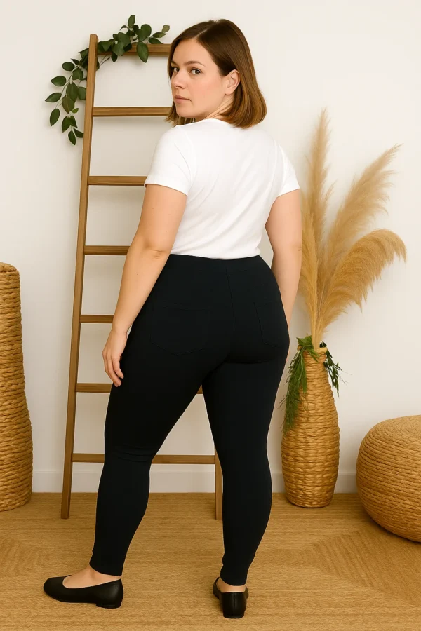 R273- Tregging Christy (T42-T52) - noir - 52