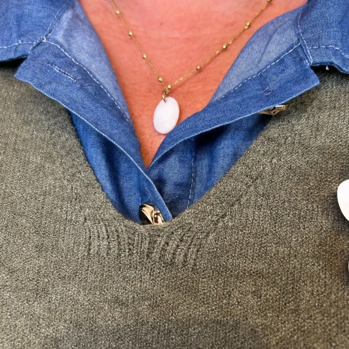 Pull sans manches (Tu) - kaki-clair - taille-unique-grande-taille