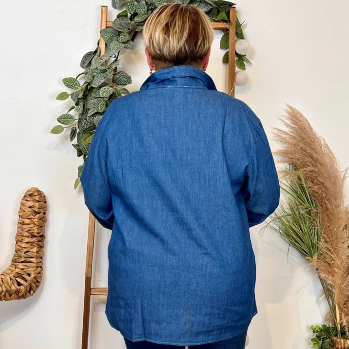 K118- Vareuse denim "By One" (T40-T48) - denim - 48