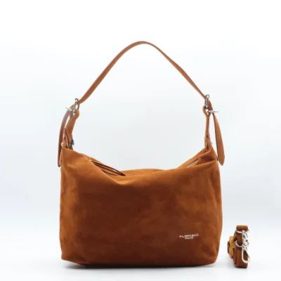 P402- Sac besace Flora&Co - camel - sans-taille
