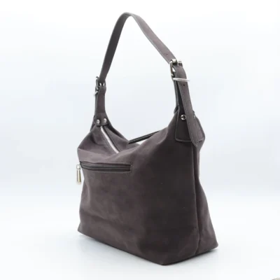 P402- Sac besace Flora&Co - gris - sans-taille