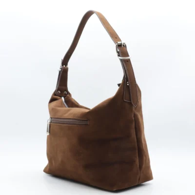 P402- Sac besace Flora&Co - marron - sans-taille