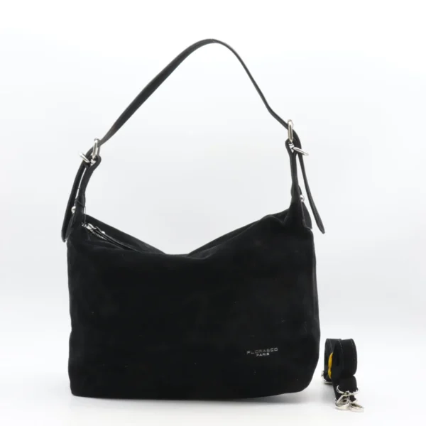 P402- Sac besace Flora&Co - noir - sans-taille