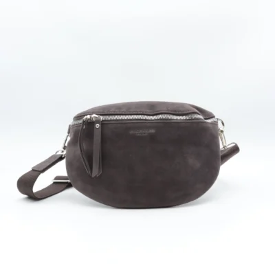 P394- Banane aspect Daim - gris - sans-taille