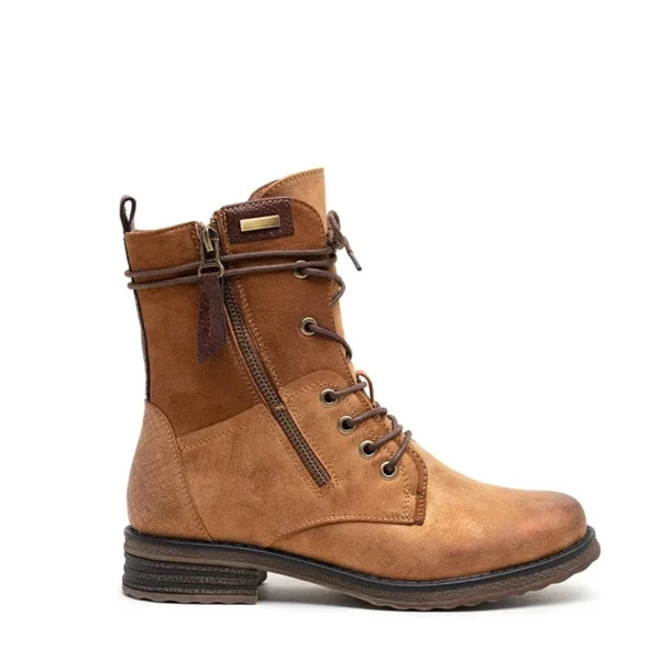 R398- Bottine bi-matière (T36-T42) - camel - 41