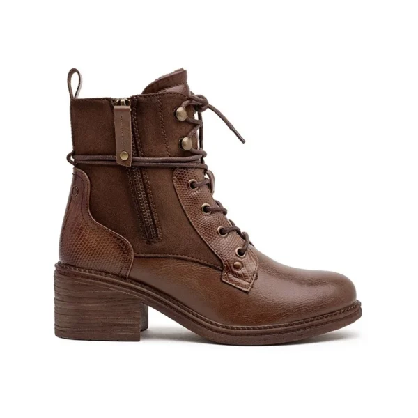 R397- Bottine unie (T36-T42) - marron - 41