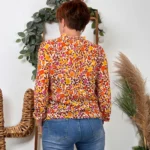Chemise Cerise Blue (T36-T42) - moutarde-multicolore - 42