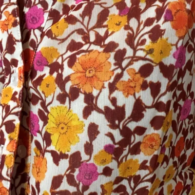 K074- Chemise Cerise Blue (T36-T42) - moutarde - 42