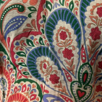 K079- Blouse Fluide "So Sweet" (T36-T40) - rouge - 40