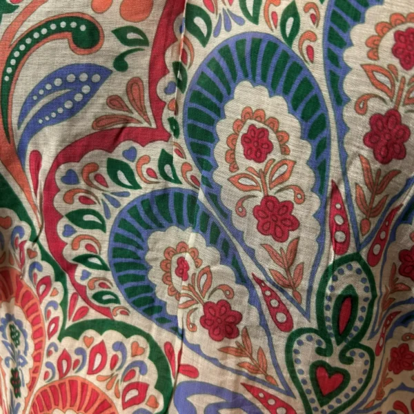 K079- Blouse Fluide "So Sweet" (T36-T40) - rouge - 40