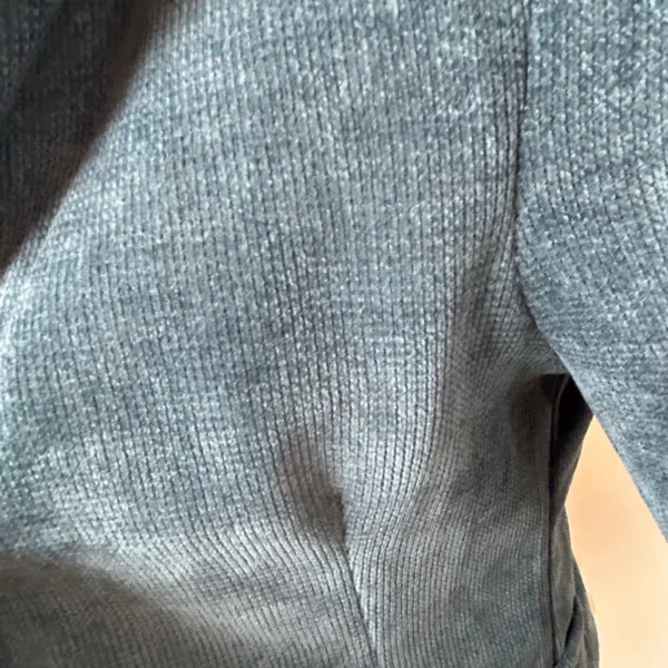 K035- Blazer velours (T36-T44) 🇮🇹 - bleu-canard - 44