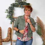 Veste "Lacomy" Coton - kaki - taille-unique