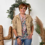 Veste courte femme coton « Tendance »