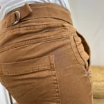 Jean Slim femme taille élastiquée MELLY & CO T34-T42 - camel - 42