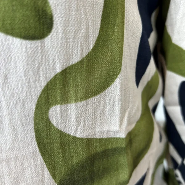 K108- Blouse "In April" - kaki - 40