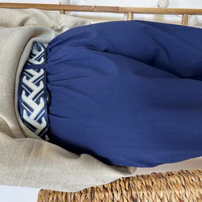 L750- Pantalon fuseau (TU) - marine - taille-unique