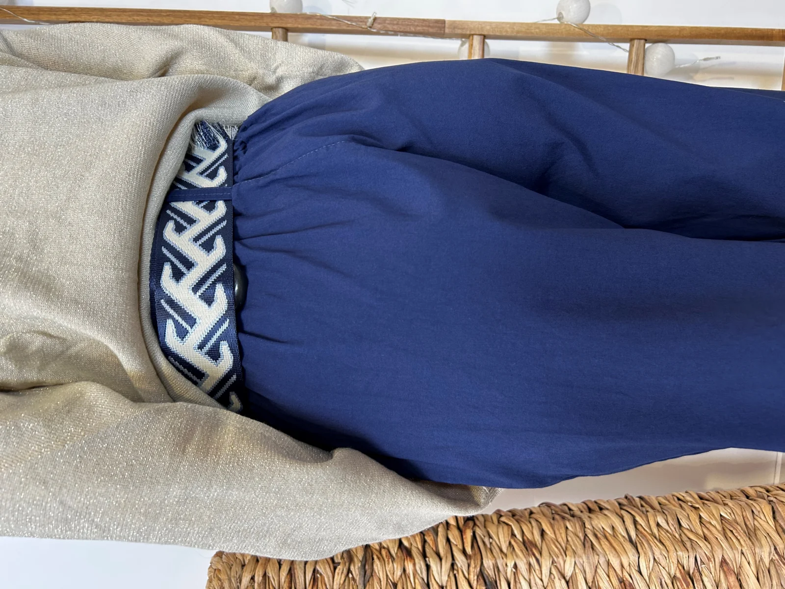 L750- Pantalon fuseau (TU) - marine - taille-unique