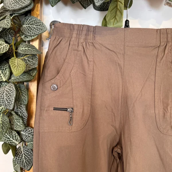 T545- Pantalon Confort JST (T38-T52) - taupe - 58