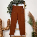 Pantalon confort stretch femme JST T38-T52 - rouille - 58