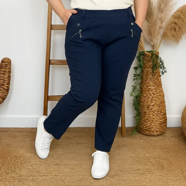 T545- Pantalon Confort JST (T38-T52) - marine - 58