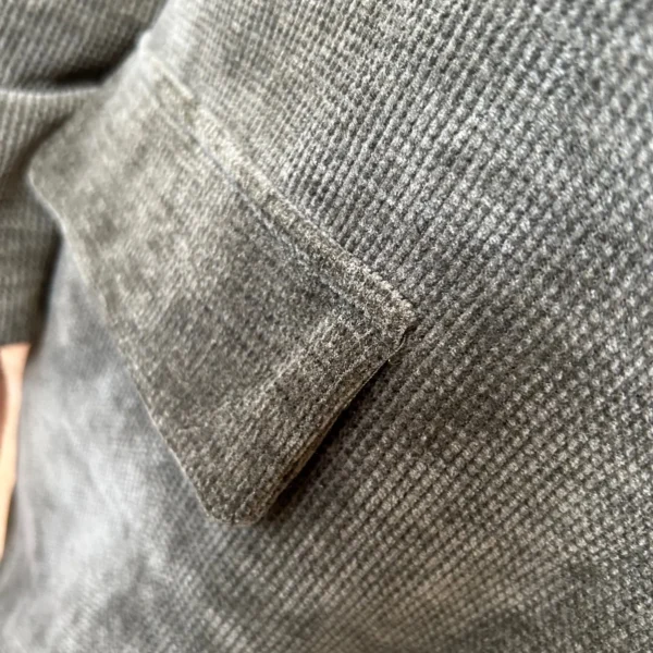 K981- Veste en velours (Gt) 🇮🇹 - kaki - taille-unique-grande-taille