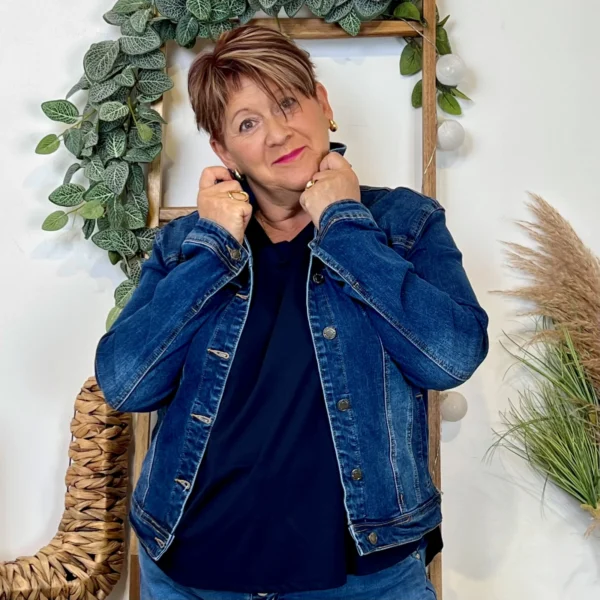 K062- Veste Jean Voggo (T40-T48) - denim - 50