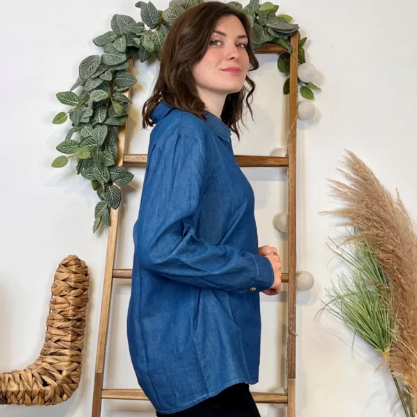 K118- Vareuse denim "By One" (T36-T38) - denim - 38