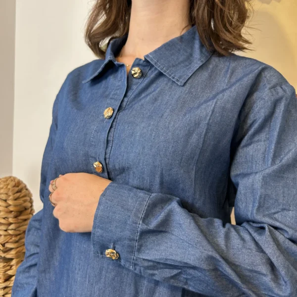 K118- Vareuse denim "By One" (T36-T38) - denim - 38