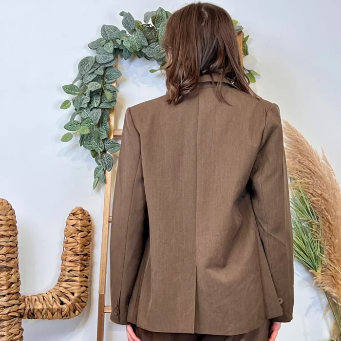 Blazer oversize - marron - 40