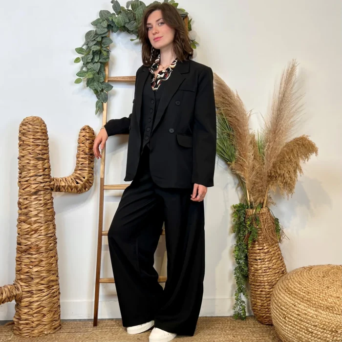 Blazer oversize - noir - 40