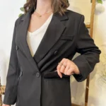 Blazer oversize - noir - 40