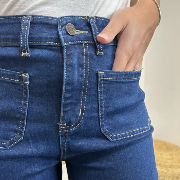 W120- Jean Wide Voggo (T36-T42) - denim - 44