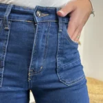 M965- Jean Wide Voggo (T36-T44) - denim-fonce - 44