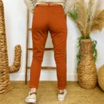 Pantalon Stretch (T36-T46) - rouille - 50