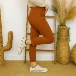 Pantalon Stretch (T36-T46) - rouille - 50