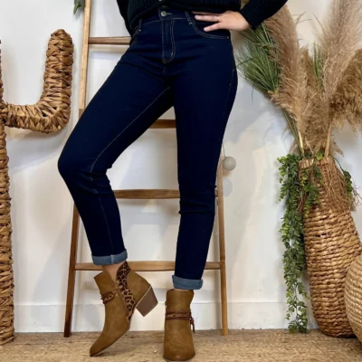 M963- Jean 7/8ème Voggo (T42-T50) - denim - 52