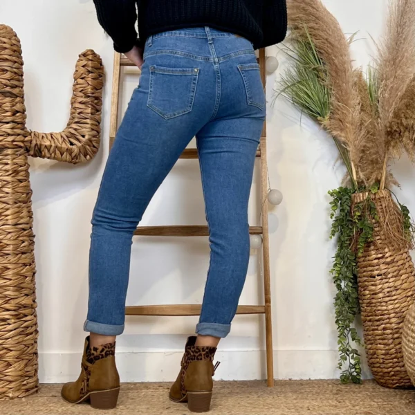 M966- Jean 7/8ème Voggo (T36-T44) - denim - 44